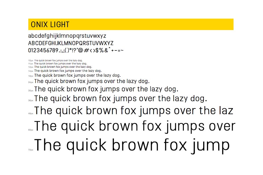 Onix Bold Font preview